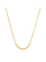 Ania Haie GOLD MODERN MULTIPLE BALLS NECKLACE