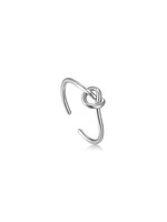 Ania Haie SILVER KNOT ADJUSTABLE RING