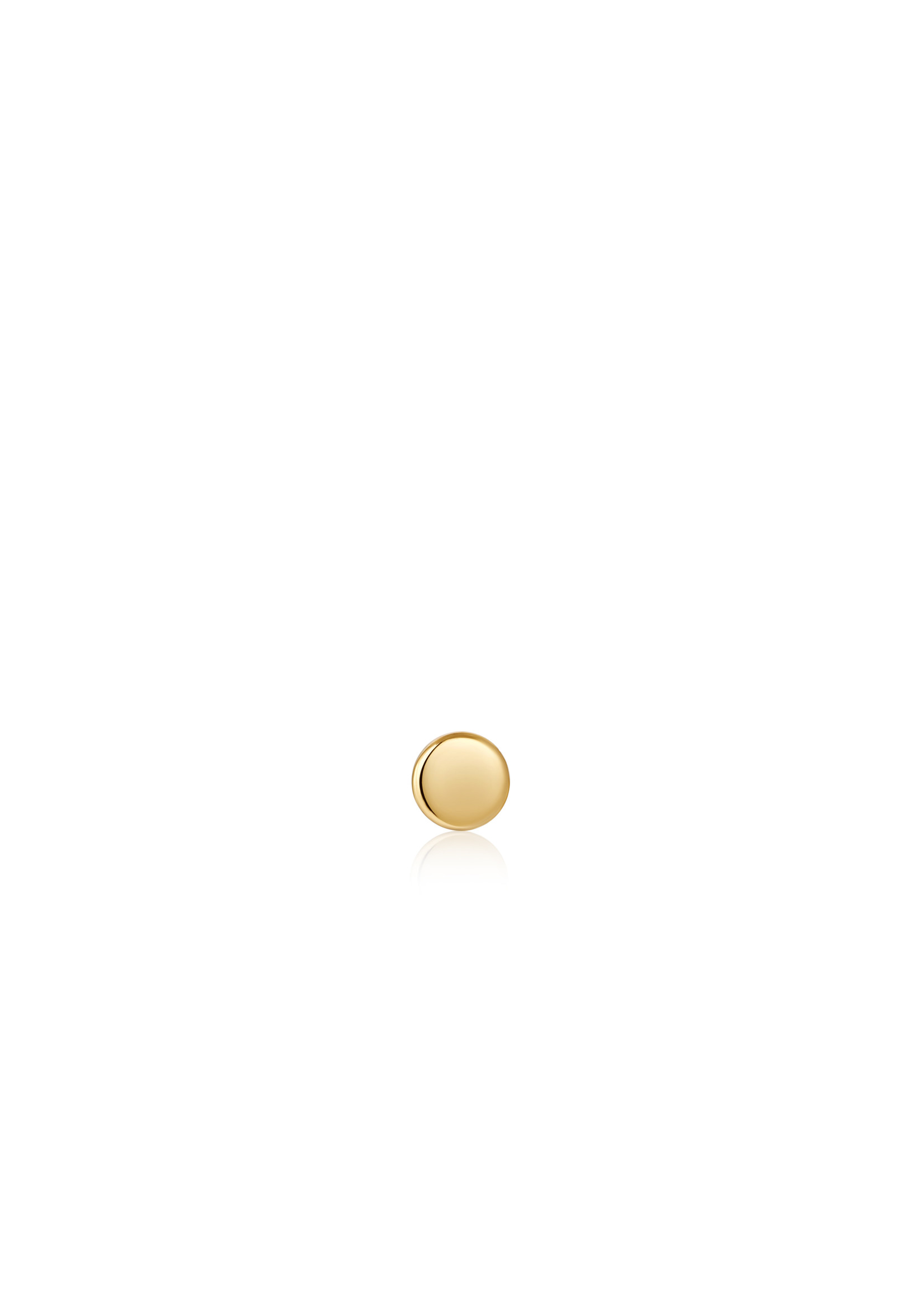 Ania Haie Gold Disc Barbell Single Earring