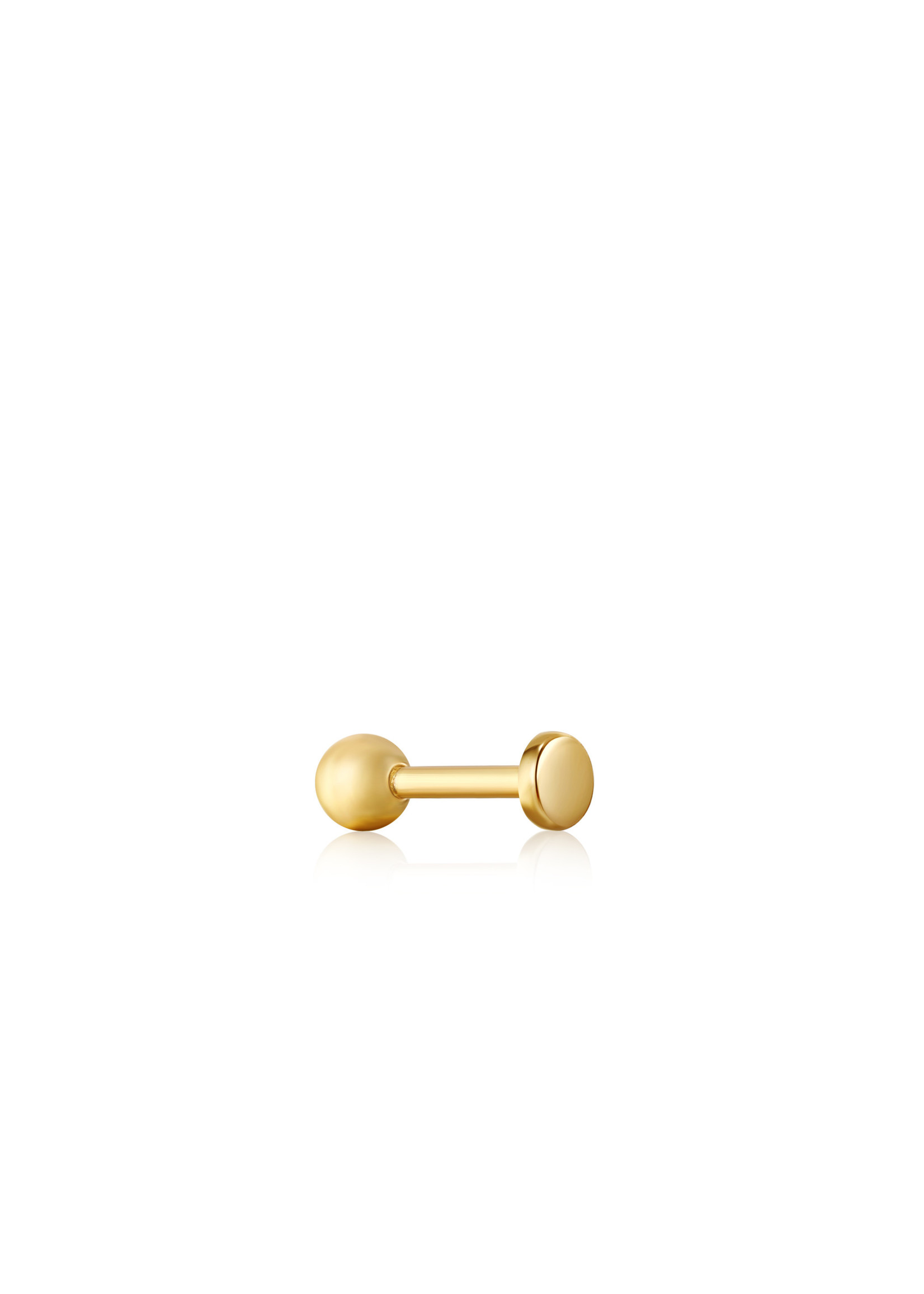 Ania Haie Gold Disc Barbell Single Earring