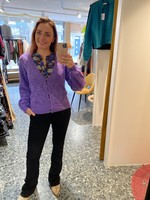 Anna Vest Ajour Purple solid