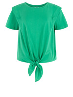 Anna T-Shirt Korte Mouw Green Solid