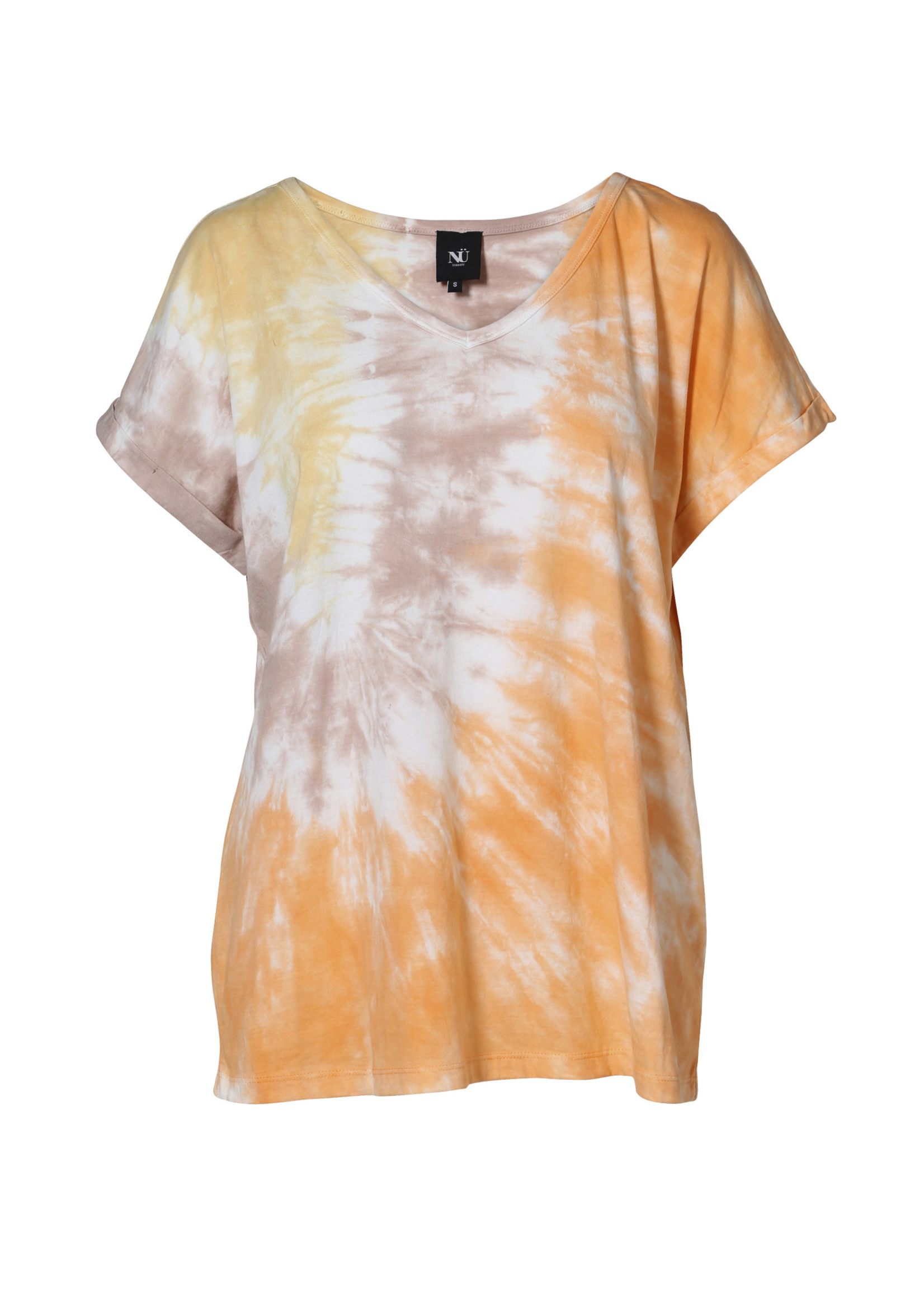 NÜ Polly Tee Hot Orange mix