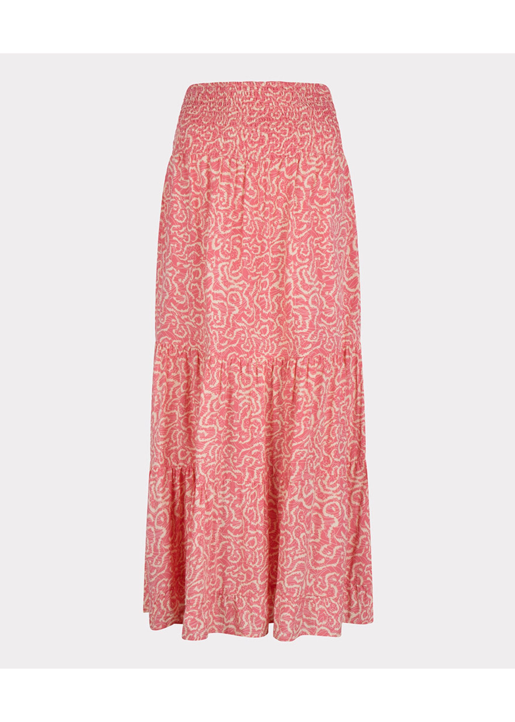 Esqualo Skirt long smock vibrant vacay print