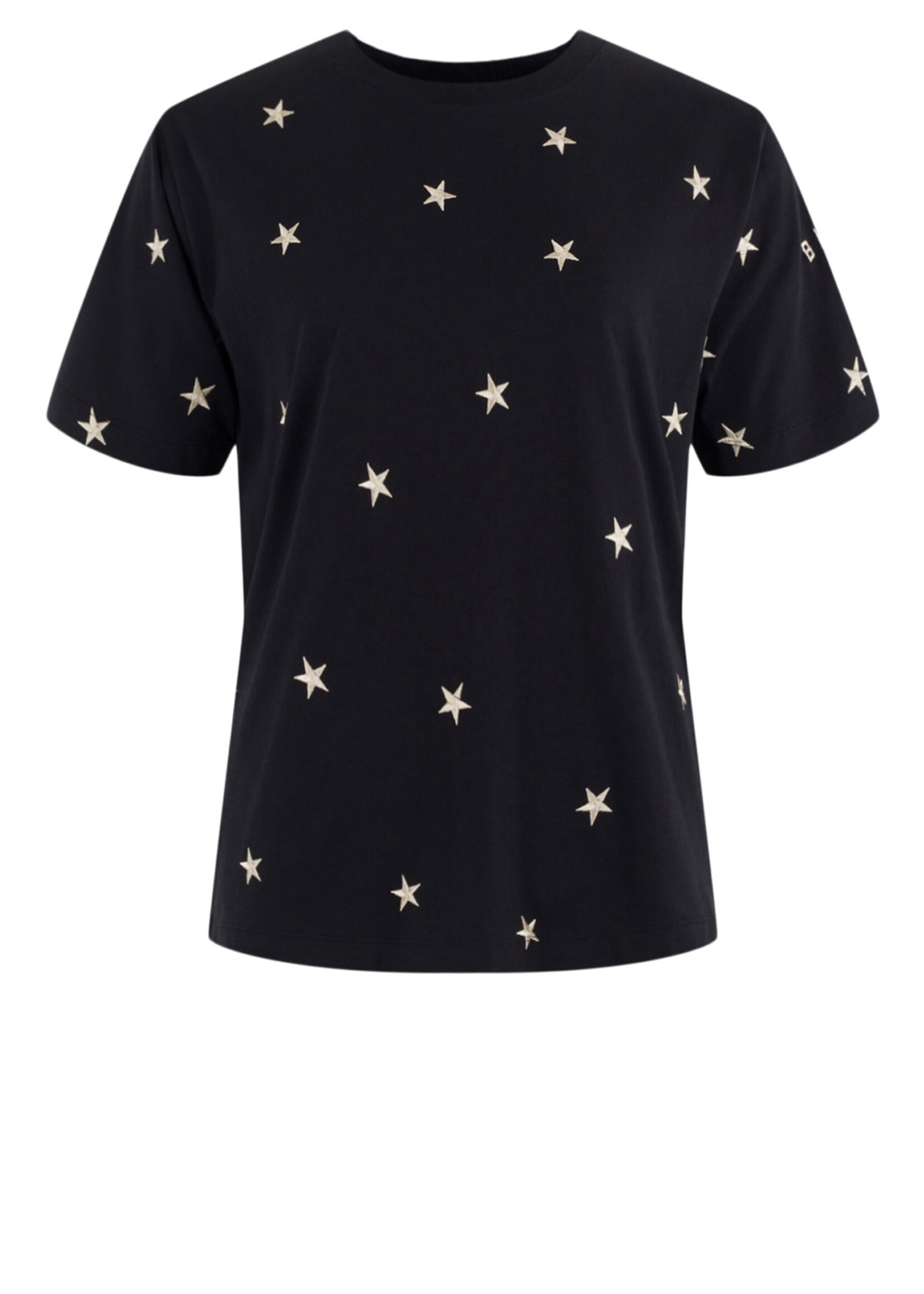 Anna Blue Box Twinkle T-Shirt Off Black Dessin