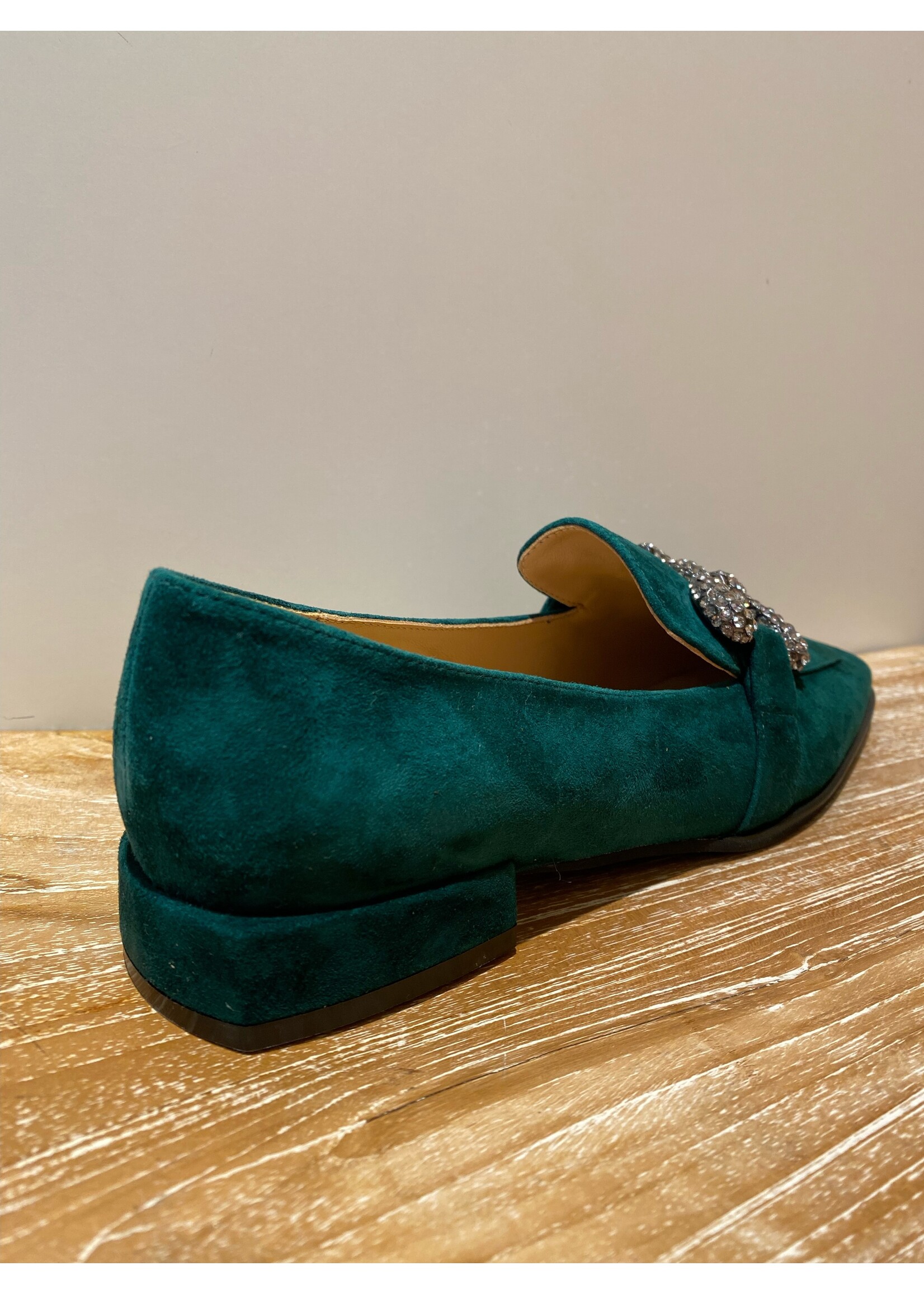 Alma en Pena Mocassin Suede Pine