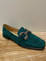 Alma en Pena Mocassin Suede Pine