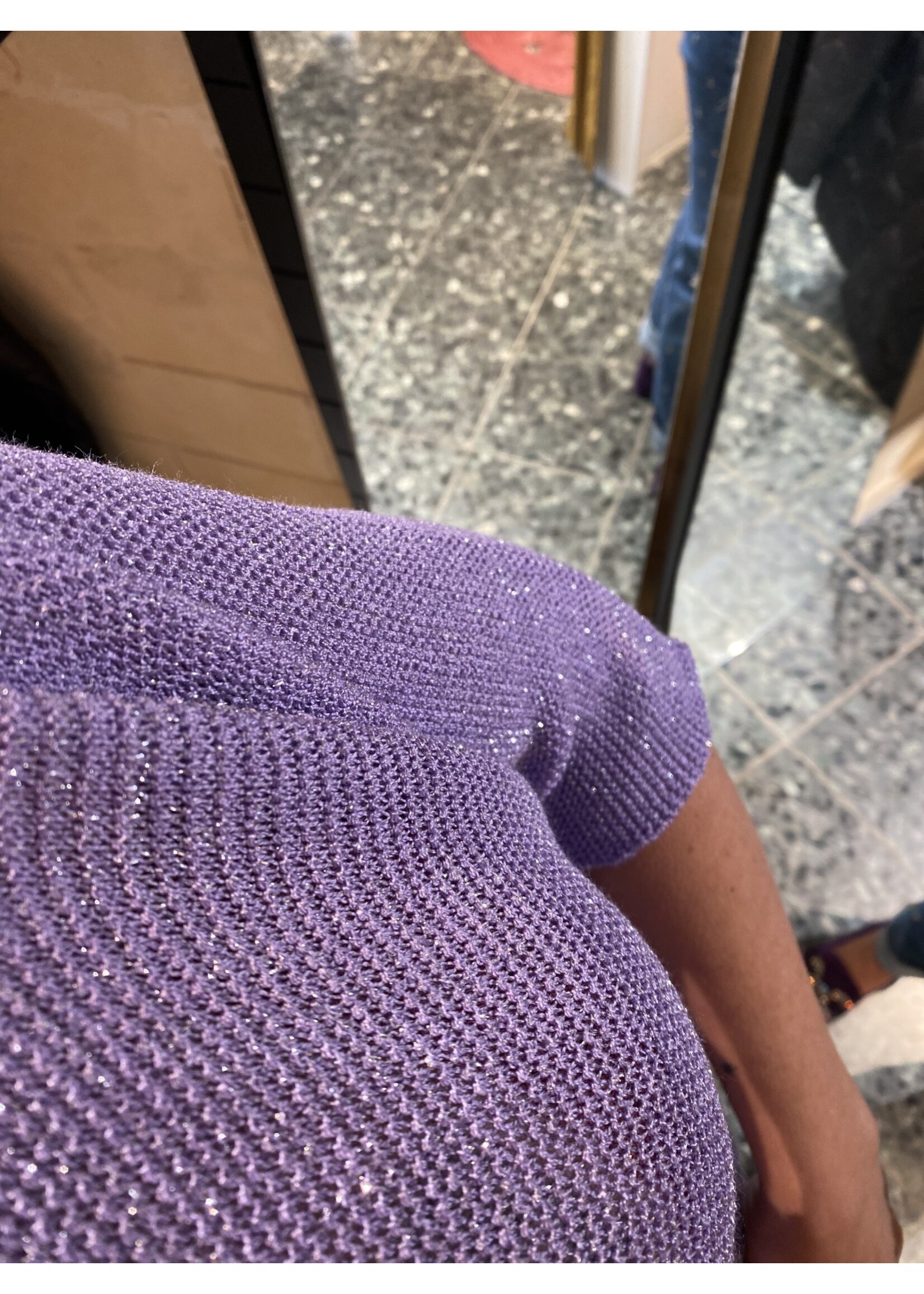 Pullover Glitter Purple