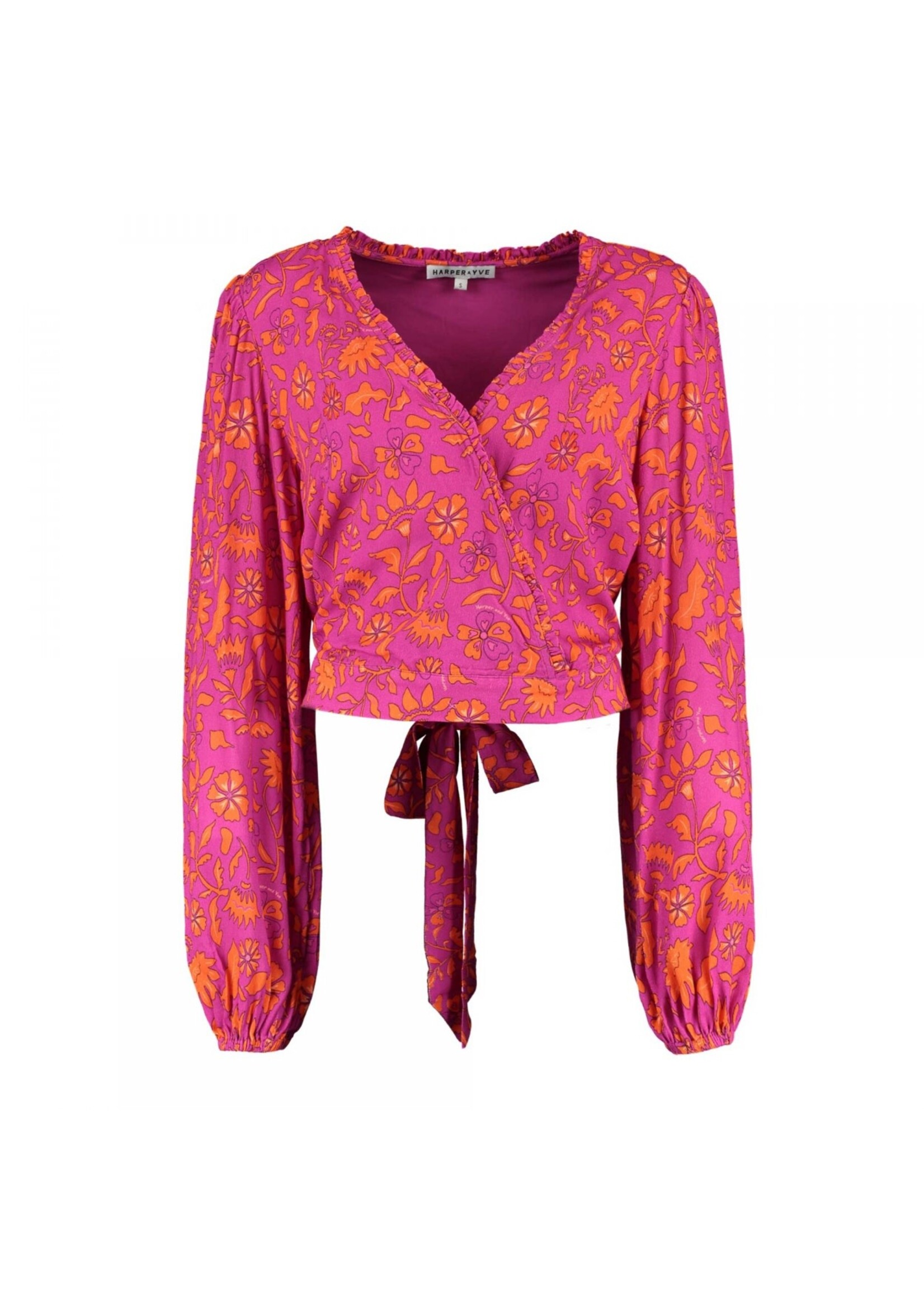 Harper & Yve FLORA LONGSLEEVE FLORA MULBERRY