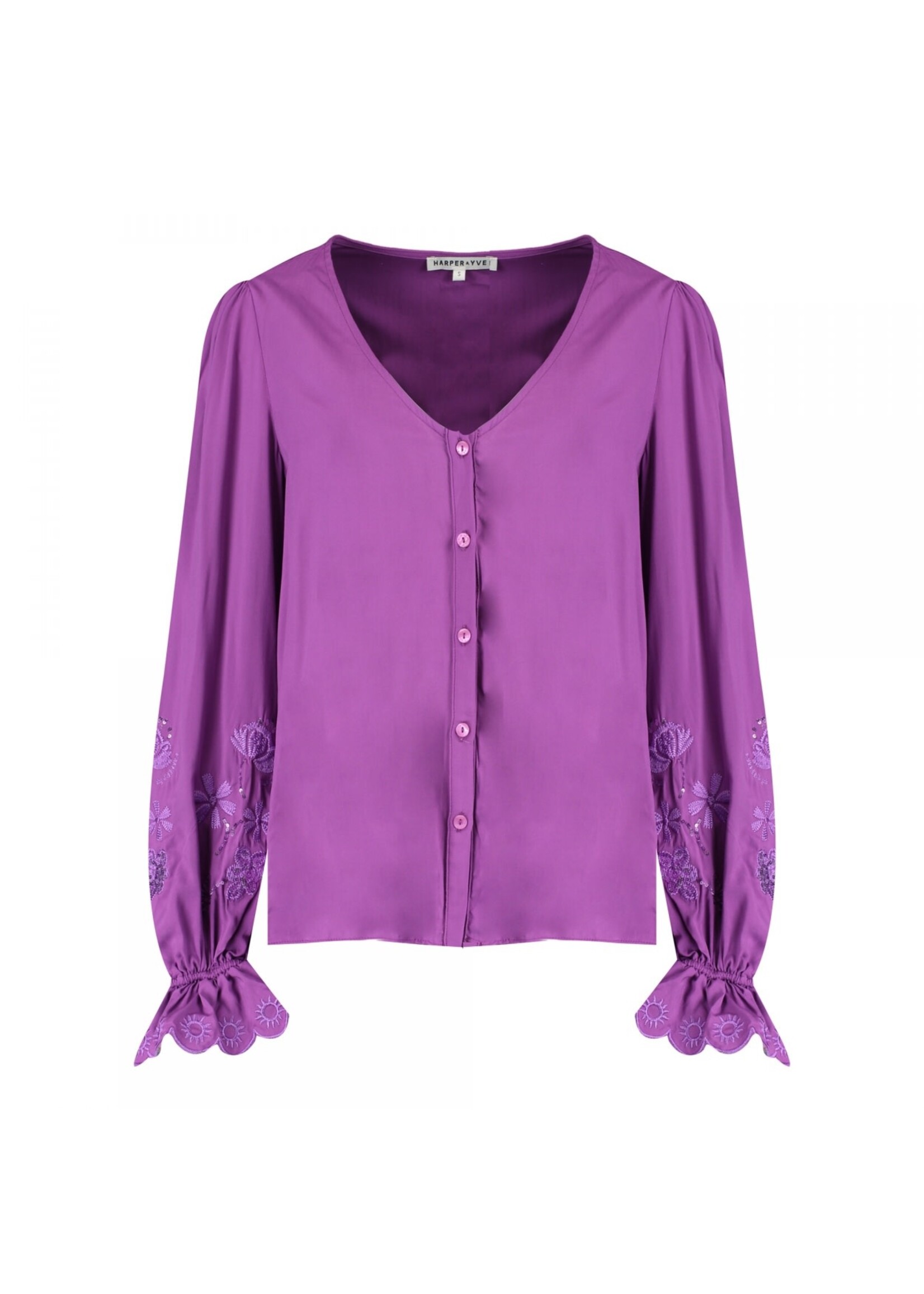 Harper & Yve JAMY BLOUSE LONGSLEEVE PURPLE