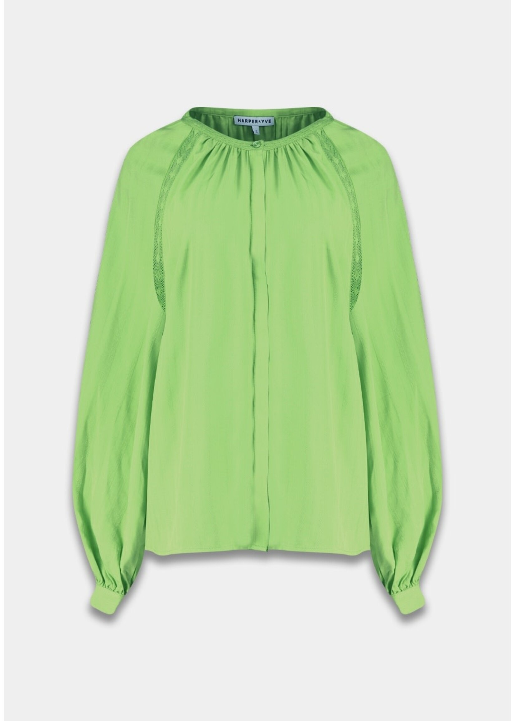 Harper & Yve YANICK BLOUSE VIBRANT GREEN