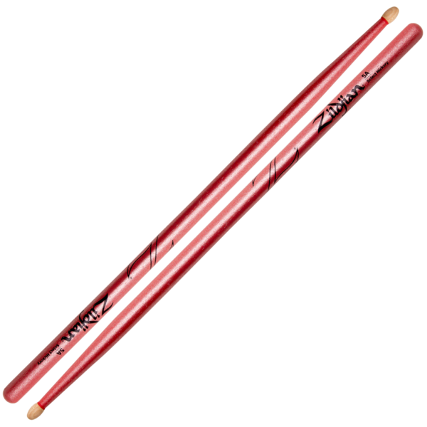 Zildjian Zildjian 5A Chroma Drum Sticks, Pink