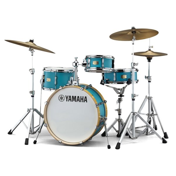 Yamaha Yamaha Stage Custom Hip 20" Drum Kit, Matte Surf Green