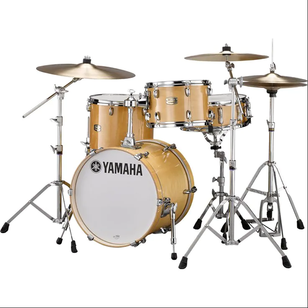 Yamaha Yamaha Stage Custom Bop 18" Drum Kit, Natural Wood