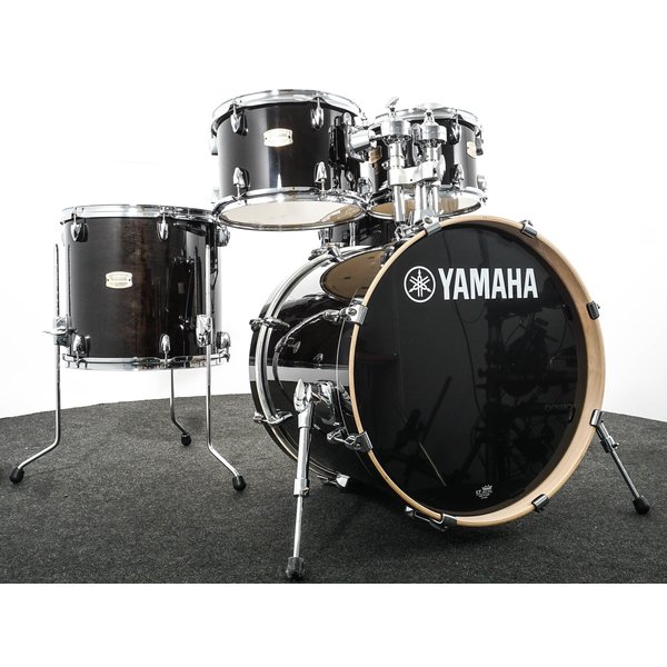 Yamaha Yamaha Stage Custom Birch 20" Drum Kit, Raven Black