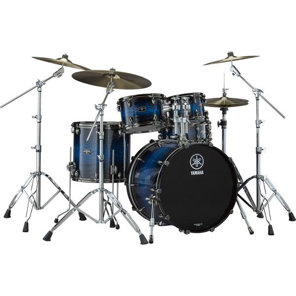 Yamaha Yamaha Live Custom Hybrid Oak 20'' Drum Kit, Uzu Ice Sunburst