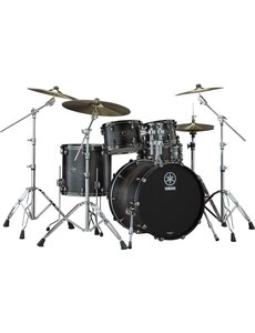 Yamaha Yamaha Live Custom Hybrid Oak 20'' Drum Kit, Uzu Charcoal Sunburst