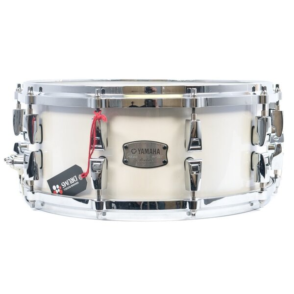 Yamaha Yamaha Absolute Maple Hybrid 14” x 6” Snare Drum, Polar White