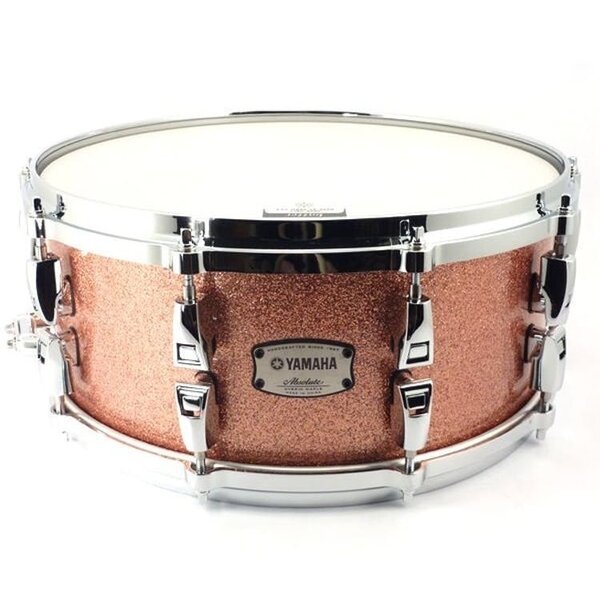 Yamaha Yamaha Absolute Maple Hybrid Snare Pink Champagne Sparkle 14” x 6”