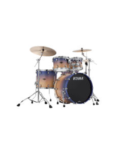 Tama Tama Starclassic 22" Walnut/Birch Drum Kit, Satin Purple Atmosphere Fade