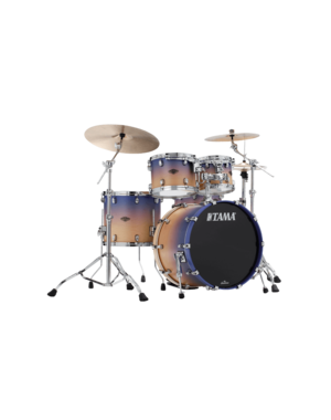 Tama Tama Starclassic 22" Walnut/Birch Drum Kit, Satin Purple Atmosphere Fade