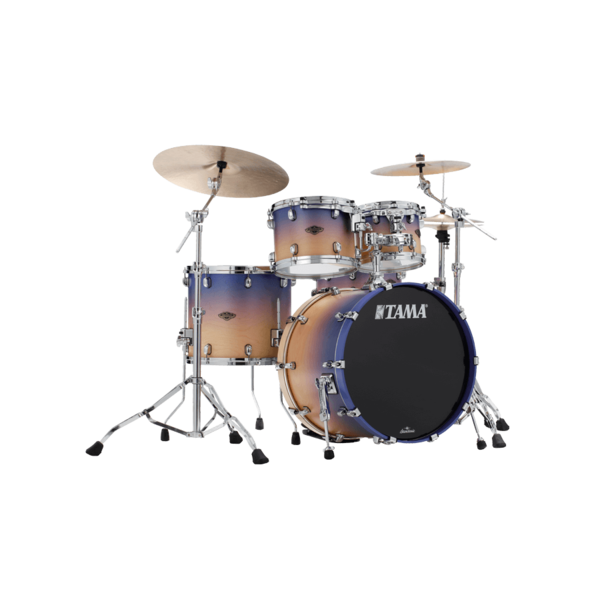 Tama Tama Starclassic 22" Walnut/Birch Drum Kit, Satin Purple Atmosphere Fade