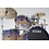 Tama Tama Starclassic 22" Walnut/Birch Drum Kit, Satin Purple Atmosphere Fade