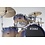 Tama Tama Starclassic Walnut/Birch 22" Drum Kit in Satin Purple Atmosphere Fade