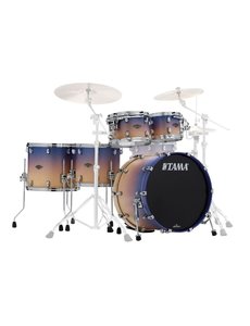 Tama Tama Starclassic 22" Walnut Birch Drum Kit, Satin Purple Atmosphere Fade