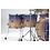 Tama Tama Starclassic 22" Walnut Birch Drum Kit, Satin Purple Atmosphere Fade