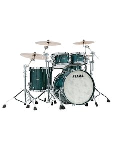 Tama Tama Star Walnut Drum Kit in Light Indigo Japanese Chestnut