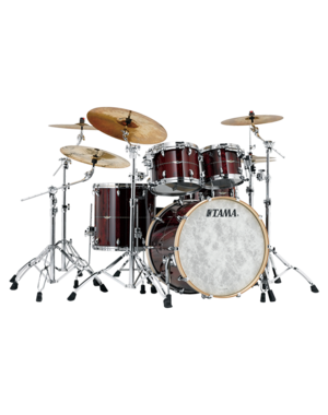 Tama Tama Star Bubinga 22" Drum Kit, Dark Red Cordia