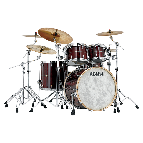 Tama Tama Star Bubinga Drum Kit in Dark Red Cordia