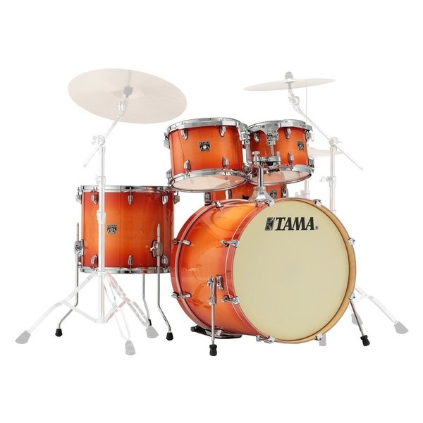 Tama Tama Superstar Classic 22" Drum Kit, Tangerine Lacquer Burst