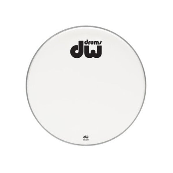 DW Drums DW 22" Double A Coated Logo Bass Drum Head