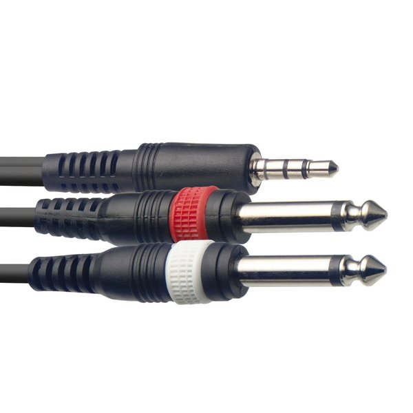 Stagg Stagg Y Cable Mini Jack/Jack (1m/2m), 3m