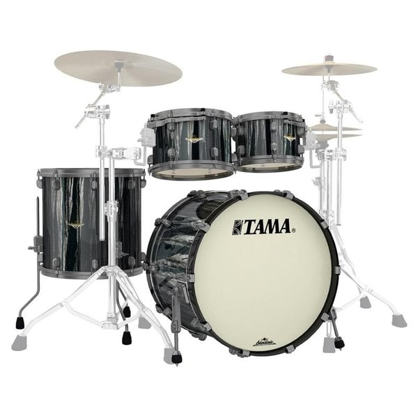 Tama Tama Starclassic Maple 22" Drum Kit, Black Clouds & Sliver Linings