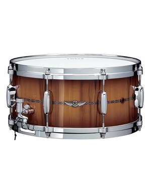 Tama Tama Star Mahogany 14" x 6.5" Limited Edition Snare Drum, Caramel Tineo Burst