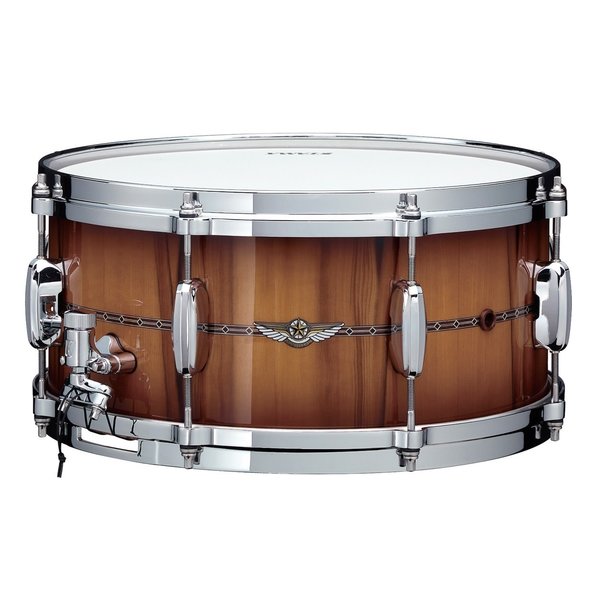 Tama Tama Star Mahogany 14" x 6.5" Limited Edition Snare Drum, Caramel Tineo Burst