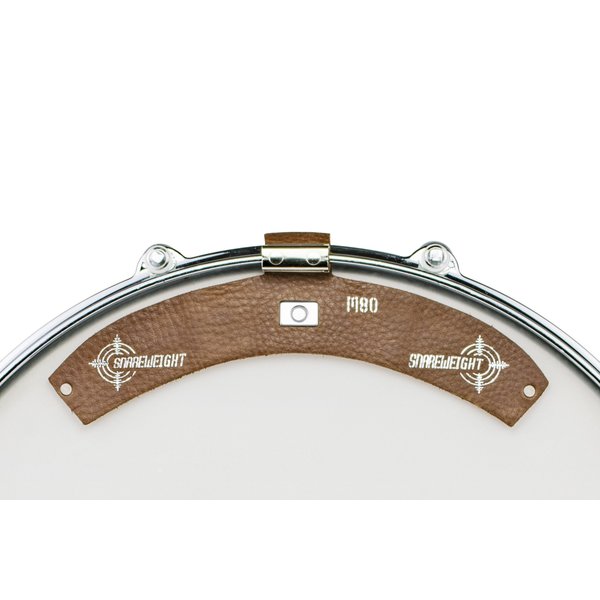 Snareweight Snareweight M80 Leather Snare Drum Dampening System in Brown