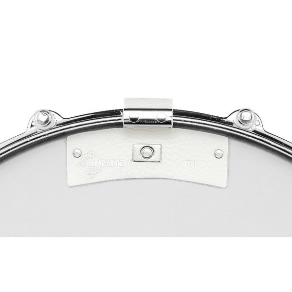 Snareweight Snareweight M1b Leather Snare Drum Dampening System in White