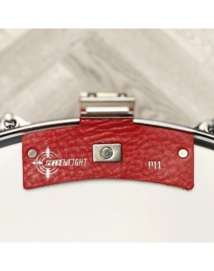 Snareweight Snareweight M1b Leather Snare Drum Dampening System in Red