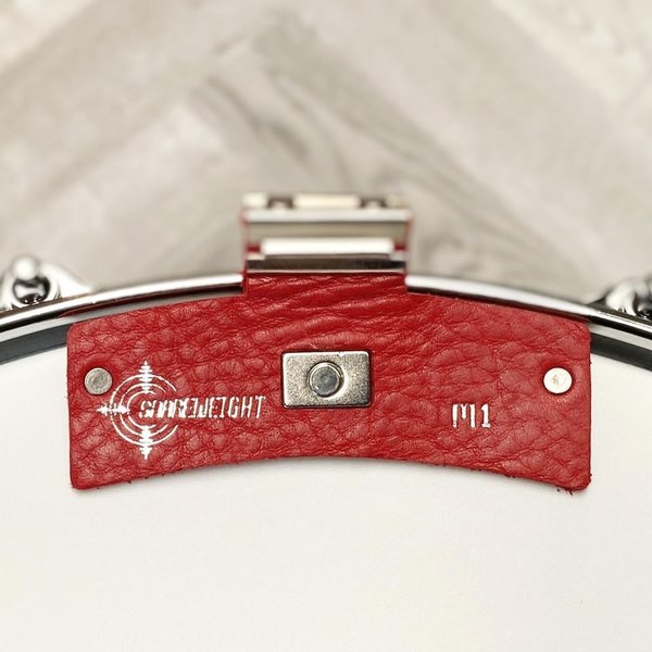 Snareweight Snareweight M1b Leather Snare Drum Dampening System in Red