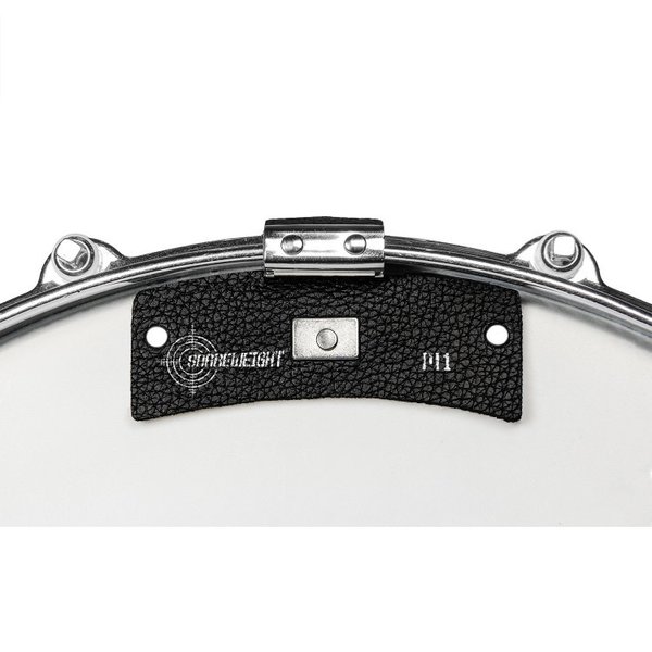 Snareweight Snareweight M1b Leather Snare Drum Dampening System in Black