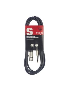 Stagg Stagg Microphone cable XLR/Jack 3m