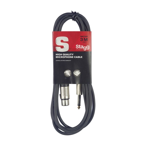 Stagg Stagg Microphone cable XLR/Jack 3m