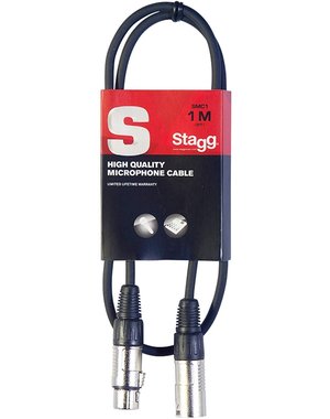 Stagg Stagg Microphone Cable XLR/XLR 1 m