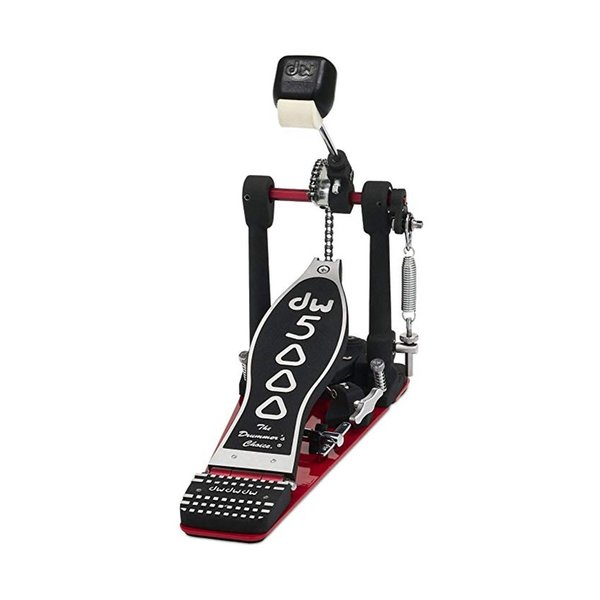 DW Drums DW 5000 Accelerator Single Bass Drum Pedal, Single Chain