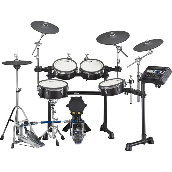 Yamaha Yamaha DTX8K-M Electronic Mesh Drum Kit, Black Forest