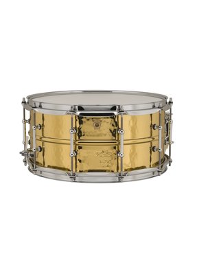 Ludwig Ludwig Hammered Brass 14 x 6.5” Snare Drum